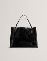 Ted Baker Brisaa Thin Strap Crinkle Large Slouchy Tote Bag