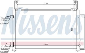 Condensor, airconditioning 940009