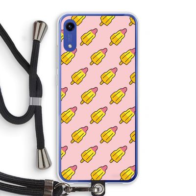 Waterijsjes: Honor Play 8A Transparant Hoesje met koord