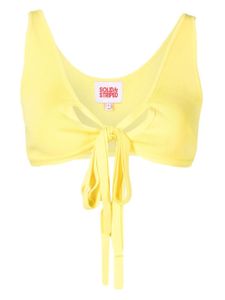 Solid & Striped haut de bikini The Kai - Jaune