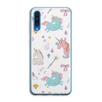 Fantasiewereld: Samsung Galaxy A50 Transparant Hoesje