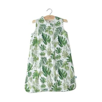 Little Unicorn Cotton Muslin slaapzak Tropical Leaf-M
