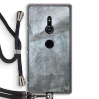 Grey Stone: Sony Xperia XZ2 Transparant Hoesje met koord