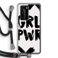 Girl Power #2: Huawei P40 Pro Transparant Hoesje met koord