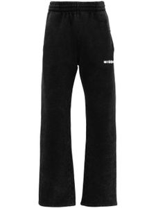 MISBHV pantalon de jogging Community à effet délavé - Noir