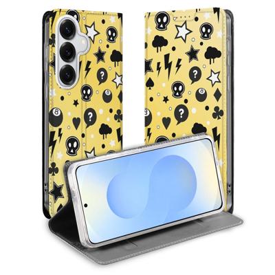Bookcase Samsung Galaxy S26+ Punk Yellow