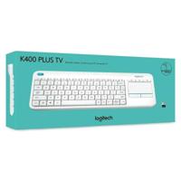 Toetsenbord Logitech K400+ Wit Qwerty Spaans QWERTY