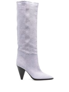 ISABEL MARANT bottes Riria 90 mm - Violet