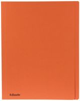 Esselte Paperboard folder 275 g/m2, Orange Oranje A4 - thumbnail