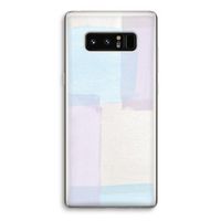 Square pastel: Samsung Galaxy Note 8 Transparant Hoesje