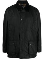 Barbour veste à effet ciré - Noir - thumbnail