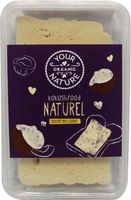 Your Organic Nat Kokosbrood naturel met honing bio (225 gr)