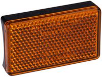 Busch & Muller Bumm reflector rechthoek zelfklevend oranje fietsbuis Busch & Muller Bumm reflector rechthoek zelfklevend oranje fietsbuis