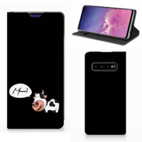 Samsung Galaxy S10 Magnet Case Cow - thumbnail