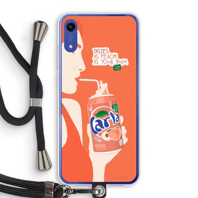 Peach please!: Honor Play 8A Transparant Hoesje met koord