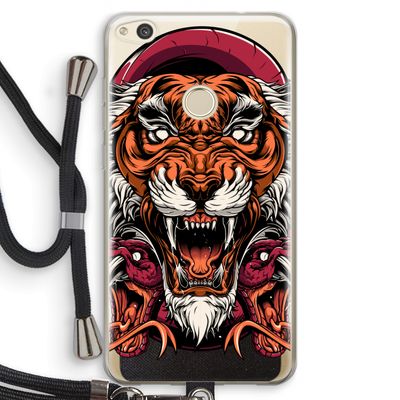 Tiger and Rattlesnakes: Huawei Ascend P8 Lite (2017) Transparant Hoesje met koord