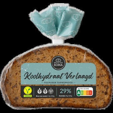 Brood van Soma Koolhydraat Verlaagd Volkoren Tarwebrood 300 g bij Jumbo