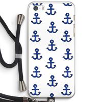 Ankers: iPhone 5 / 5S / SE Transparant Hoesje met koord