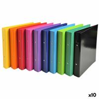 Ringmap Exacompta Multicolour A5 (10 Stuks)