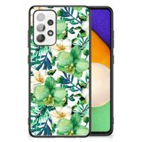 Samsung Galaxy A52 | A52s (5G/4G) Bloemen Hoesje Orchidee Groen