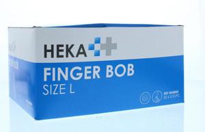 Heka Fingerbob blauw large 5 st (20 st)