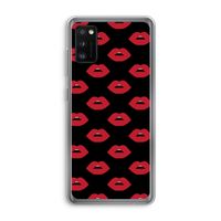 Lips: Samsung Galaxy A41 Transparant Hoesje