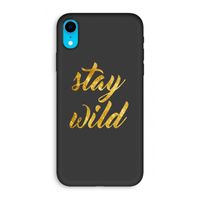 Stay wild: iPhone XR Biologisch afbreekbaar hoesje