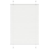 Plissé rolgordijn 85x100 cm stofbreedte 84,4 cm polyester wit