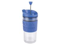 BODUM TRAVEL PRESS koffiezetapparaat to go (Blauw)