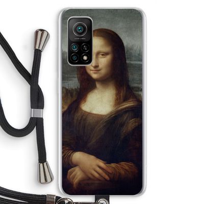 Mona Lisa: Xiaomi Mi 10T 5G Transparant Hoesje met koord