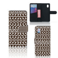 Alcatel 1B (2020) Telefoon Hoesje Aztec Brown - thumbnail