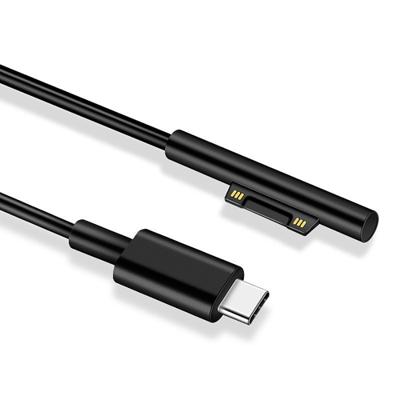 Microsoft Surface Pro 6/5 naar USB-C/type-C Male interfaces power adapter oplader kabel voor Microsoft Surface Pro 6/5/4/3/Microsoft Surface go