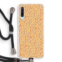 Camouflage: Huawei P Smart Pro Transparant Hoesje met koord Camouflage: Huawei P Smart Pro Transparant Hoesje met koord