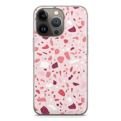 Terrazzo N°15: iPhone 13 Pro Transparant Hoesje