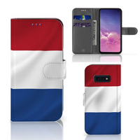 Samsung Galaxy S10e Bookstyle Case Nederlandse Vlag