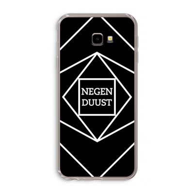 Negenduust geometrisch: Samsung Galaxy J4 Plus Transparant Hoesje