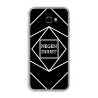 Negenduust geometrisch: Samsung Galaxy J4 Plus Transparant Hoesje