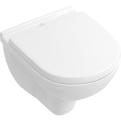 Villeroy & Boch O.novo Compact wandcloset - diepspoel DirectFlush 36x49cm - wit 5688r001