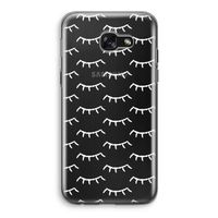 Wimpers: Samsung Galaxy A5 (2017) Transparant Hoesje