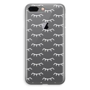 Wimpers: iPhone 8 Plus Transparant Hoesje