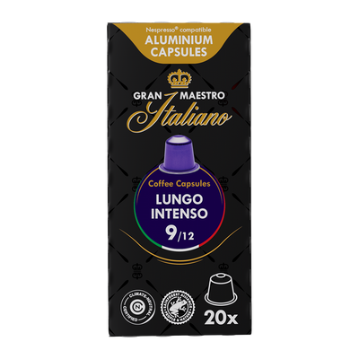 Gran Maestro Italiano Lungo Intenso - 20 koffiecups