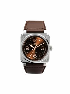 Bell & Ross montre BR 03 Golden Heritage 41 mm - Marron