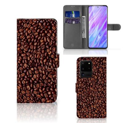 Samsung Galaxy S20 Ultra | Book Cover | Koffiebonen