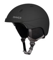 Sinner Titan skihelm - Matte Black-55-58 cm