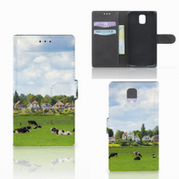 Samsung Galaxy Note 3 Telefoonhoesje met Pasjes Koeien - thumbnail