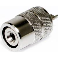 Albrecht PL-stekker 10stk. PL 259/RL, PL-Stecker, lang, 6mm T377 - thumbnail