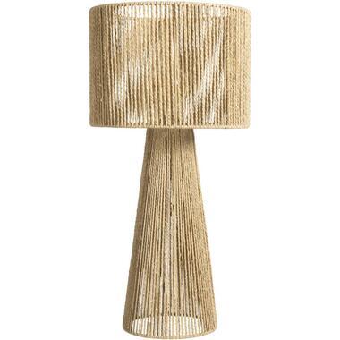 Vloerlamp Senne - naturel papier - E27 - 69xØ36 cm - Leen Bakker