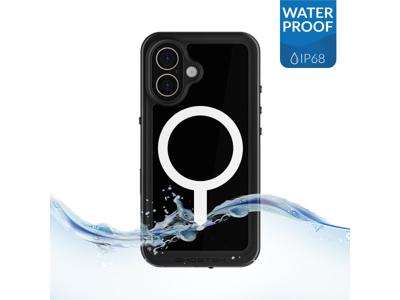 Ghostek Ghostek Nautical Slim Waterproof MagSafe Case Apple iPhone 16 Black