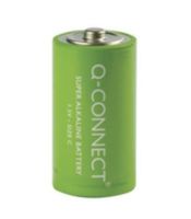 Q-CONNECT batterij alkaline LR14 1.5V 2 stuks - thumbnail