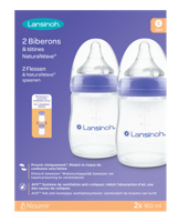 Lansinoh Natural Waves Drinkflessen 160ml Lansinoh Natural Waves Drinkflessen 160ml